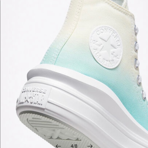 NWT Converse High Top Platform Sneakers - Picture 3 of 6